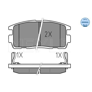 MEYLE 025 244 9815/W Plaquettes de frein arrière pour Antara Captiva