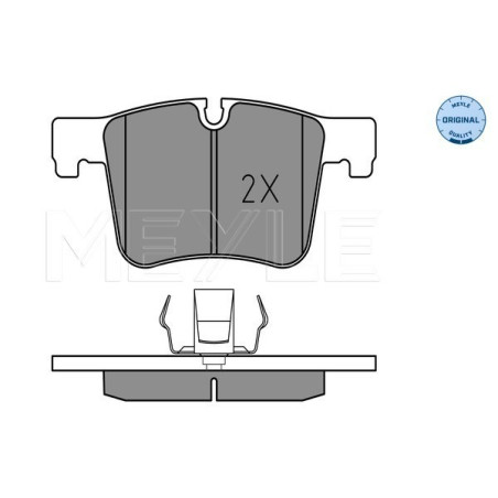 MEYLE 025 251 9919 Plaquettes de frein avant pour BMW 3 4 2 X3 X4 1