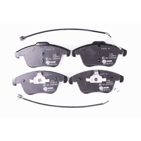 HELLA 8DB 355 013-731 Plaquettes de frein Avant pour