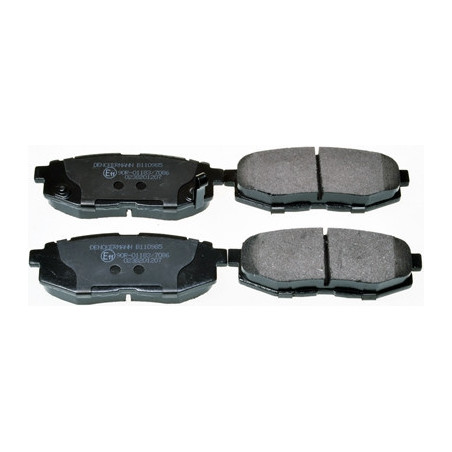 DENCKERMANN B110985 Brake Pads Set Rear for