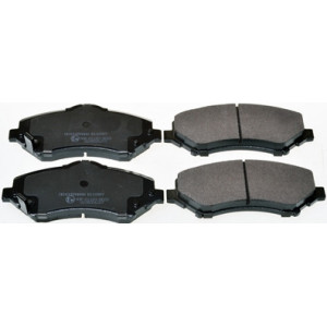 DENCKERMANN B110987 Pastillas de freno Delantero para