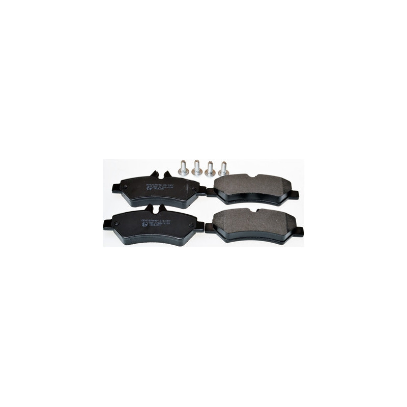 DENCKERMANN B111007 Brake Pads Set Rear for