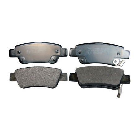 DENCKERMANN B111008 Bremsbeläge Hinten für