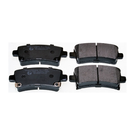 DENCKERMANN B111012 Bremsbeläge Hinten für