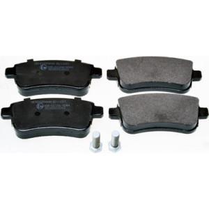 DENCKERMANN B111021 Pastillas de freno Trasero para