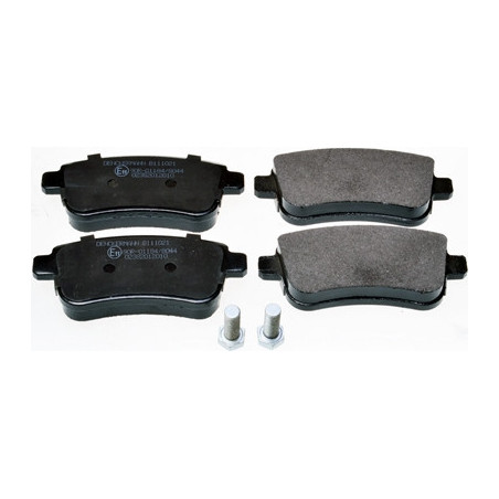 DENCKERMANN B111021 Pastillas de freno Trasero para