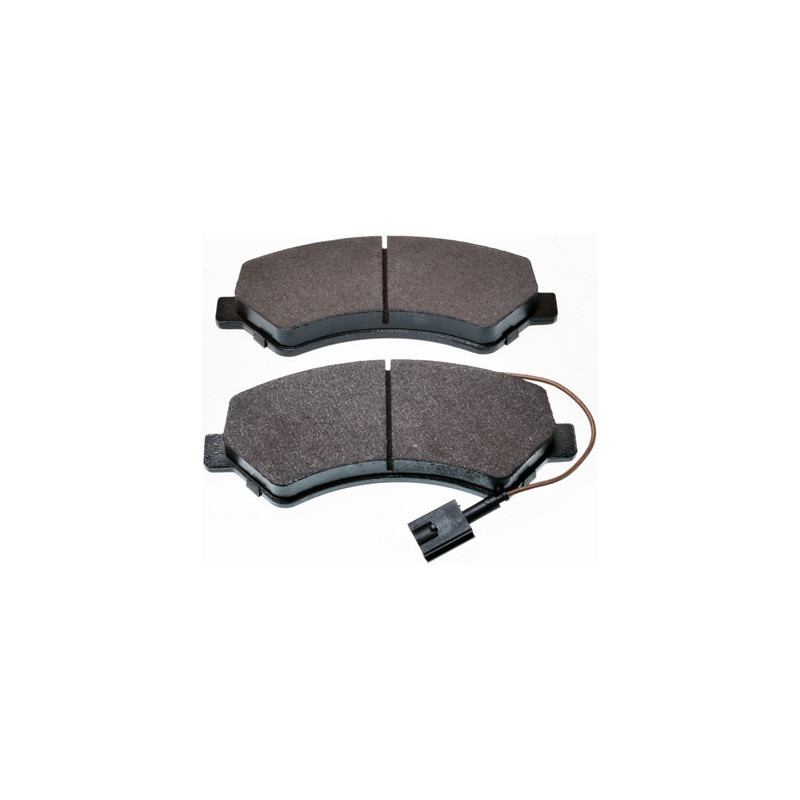 DENCKERMANN B111038 Pastiglie freno Anteriore per