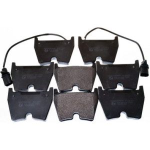 DENCKERMANN B111053 Brzdové destičky Přední pro