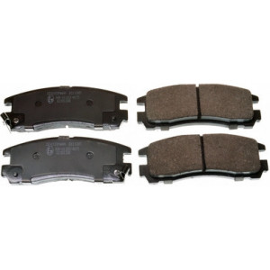 DENCKERMANN B111085 Bremsbeläge Hinten für