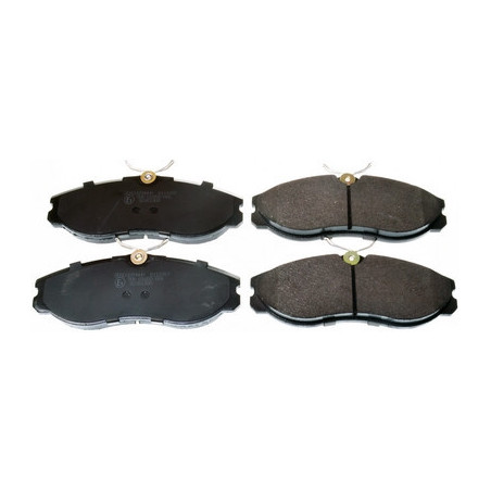DENCKERMANN B111087 Pastillas de freno Delantero para