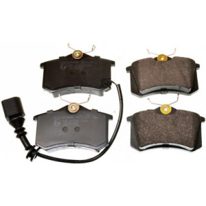 DENCKERMANN B111104 Bremsbeläge Hinten für