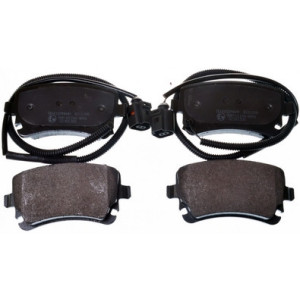 DENCKERMANN B111108 Klocki hamulcowe Tył dla