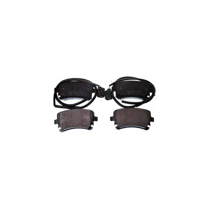 DENCKERMANN B111108 Pastiglie freno Posteriore per