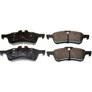 DENCKERMANN B111115 Pastillas de freno Trasero para