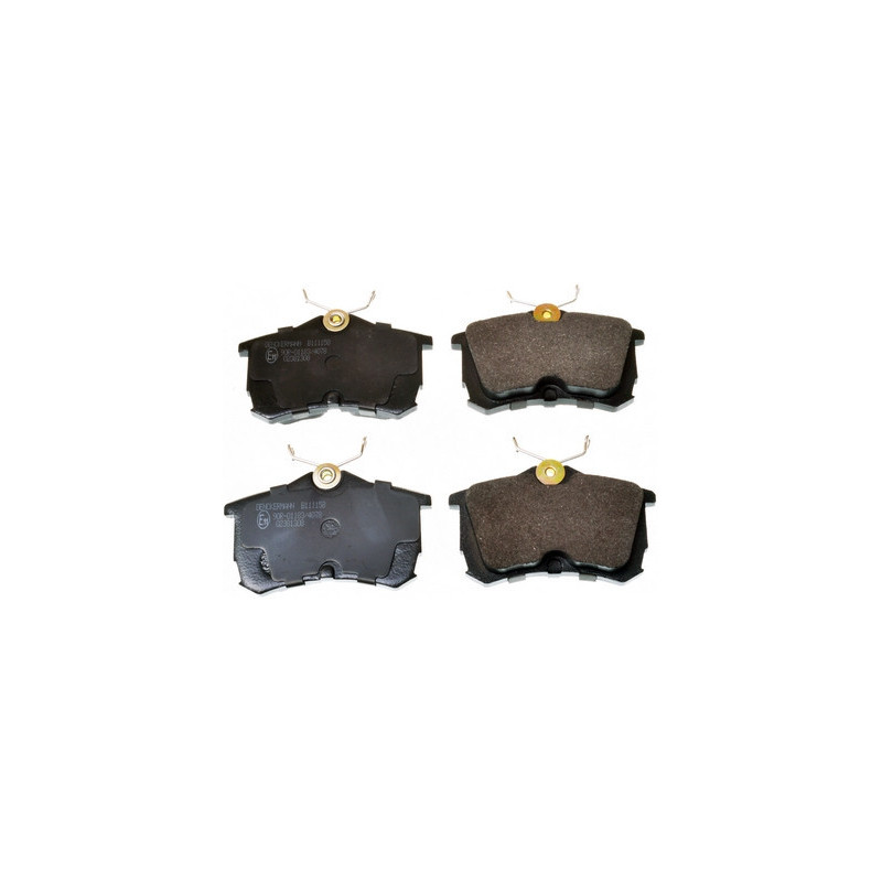 DENCKERMANN B111158 Bremsbeläge Hinten für