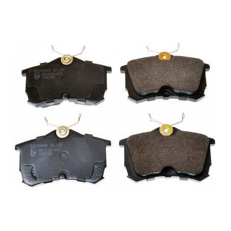 DENCKERMANN B111158 Brake Pads Set Rear for