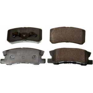 DENCKERMANN B111163 Pastillas de freno Trasero para