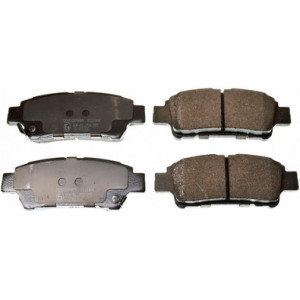 DENCKERMANN B111164 Brzdové platničky Zadné pre