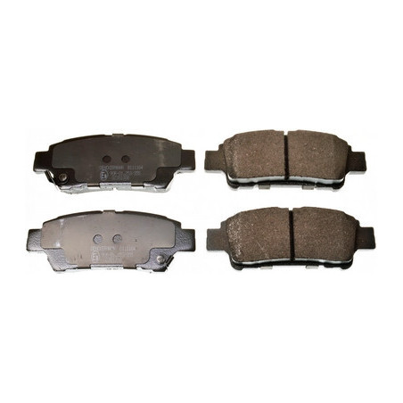 DENCKERMANN B111164 Bremsbeläge Hinten für