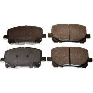 DENCKERMANN B111168 Pastillas de freno Delantero para