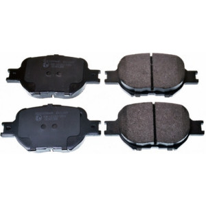 DENCKERMANN B111169 Pastillas de freno Delantero para