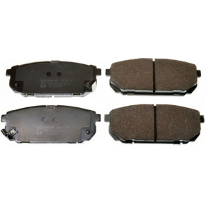 DENCKERMANN B111174 Bremsbeläge Hinten für