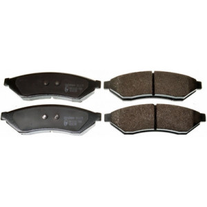 DENCKERMANN B111175 Brzdové destičky Zadní pro