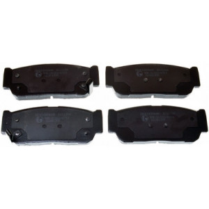 DENCKERMANN B111184 Pastillas de freno Trasero para