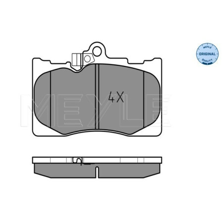 MEYLE 025 203 2517/W Klocki hamulcowe przód dla Lexus GS RC IS
