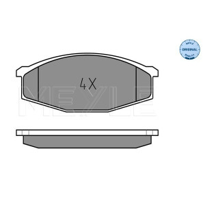 MEYLE 025 208 6316 Pastiglie freno anteriore per Nissan Patrol