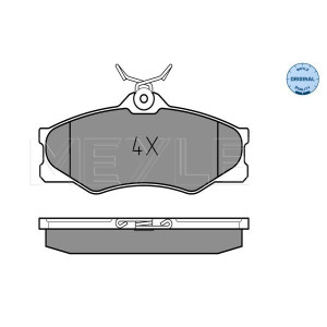 MEYLE 025 209 7919 Brzdové platničky predné pre VW Transporter