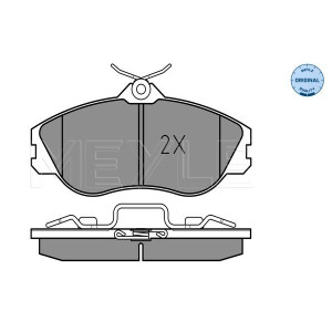 MEYLE 025 211 3819/W Pastiglie freno anteriore per Audi 100 200 Coupe 80 90 Quattro Cabriolet
