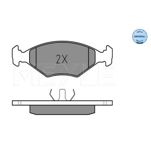 MEYLE 025 211 9318 Pastillas de freno delantero para Fiorino Duna Elba