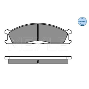 MEYLE 025 213 4717 Brake Pads Set Front for Vanette Urvan NP300 Terrano Navara Pathfinder Serena