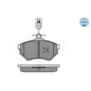 MEYLE 025 213 6619/W Brake Pad Set Front for