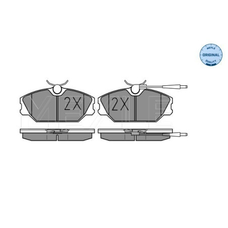 MEYLE 025 213 8818/W Bremsbeläge Vorne für Laguna Safrane Megane Sport