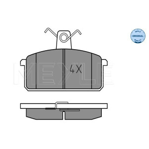 MEYLE 025 214 1814 Brzdové platničky predné pre Massif Vitara
