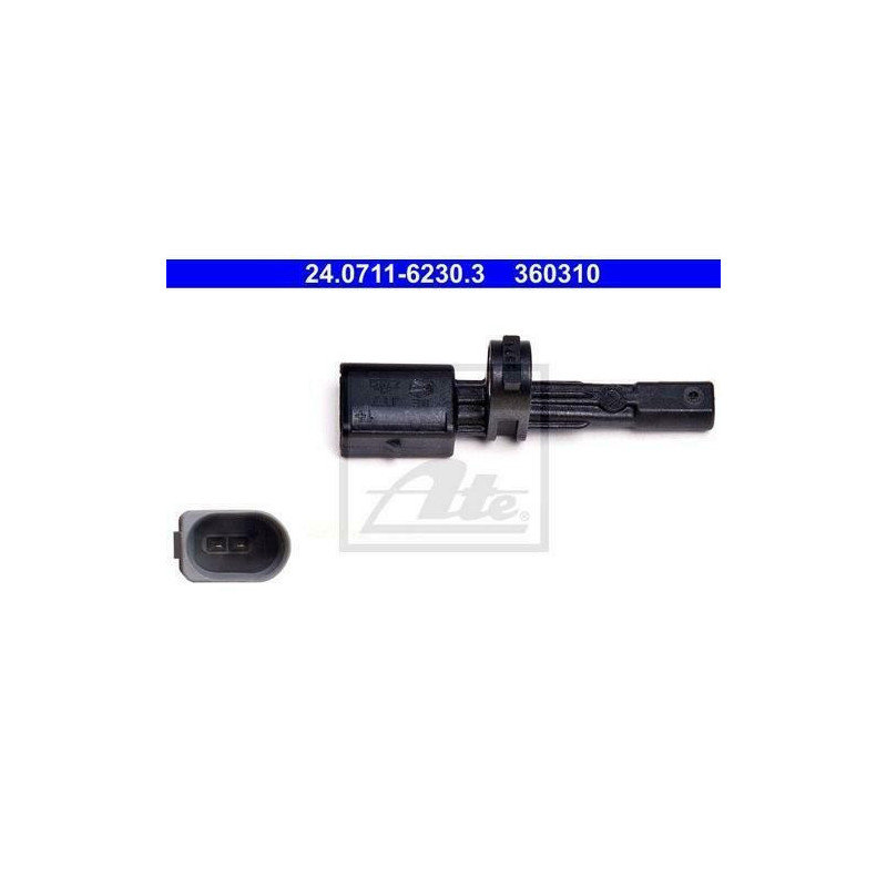 ATE 24.0711-6230.3 Snímač ABS zadní pro Leon Caddy Golf A3 Octavia Superb Crafter