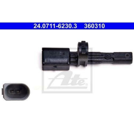 ATE 24.0711-6230.3 ABS Wheel Speed Sensor Rear for Leon Caddy Golf A3 Octavia Superb Crafter