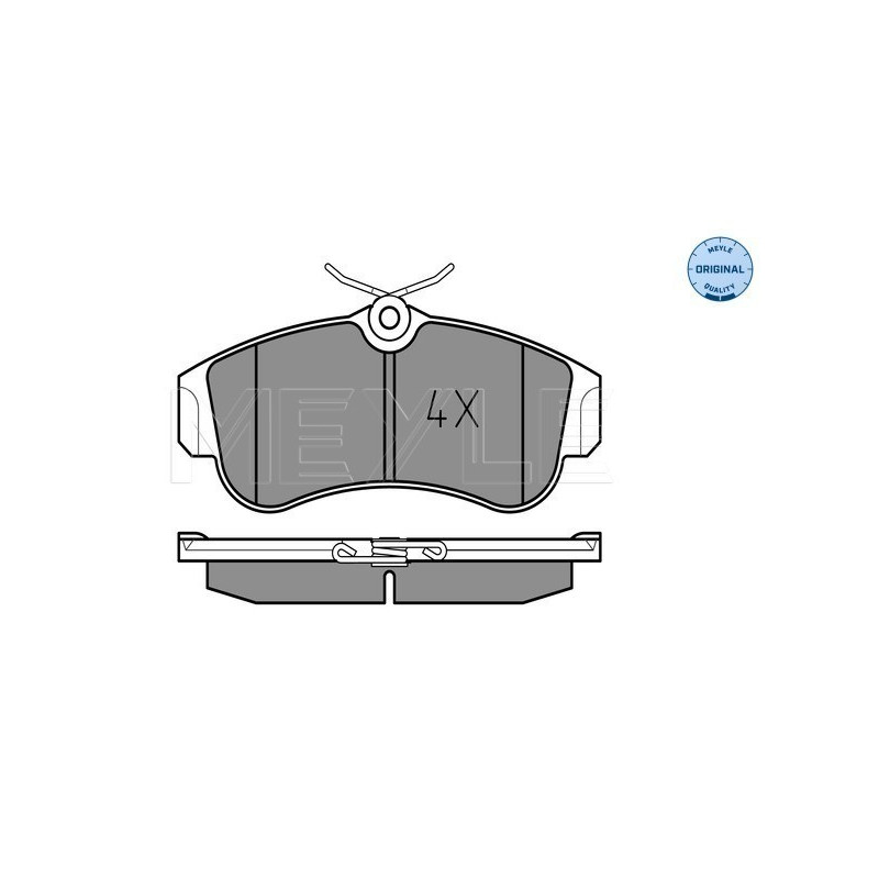 MEYLE 025 215 4617 Pastiglie freno anteriore per Nissan Primera Almera
