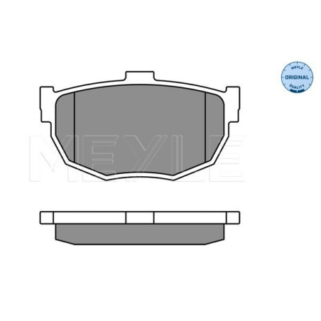 MEYLE 025 215 5314/W Brzdové destičky zadní pro Lantra Elantra Cerato Coupe Bluebird Maxima