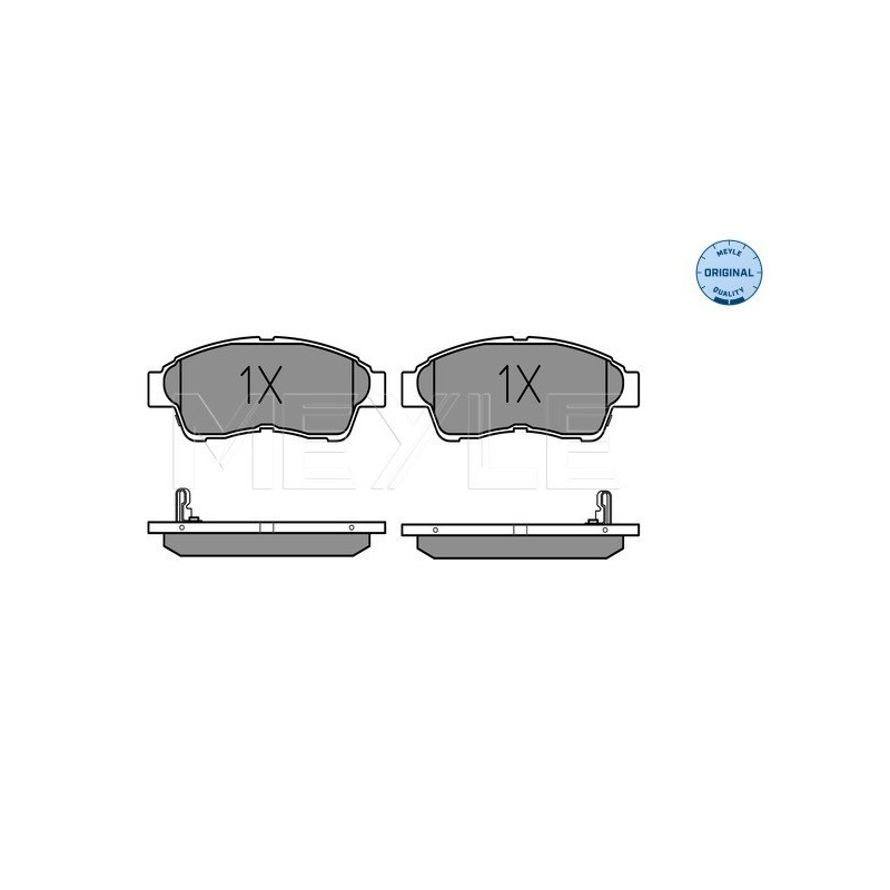 MEYLE 025 216 0117/W Brake Pads Set Front for Corolla Carina E Celica Camry Picnic RAV 4