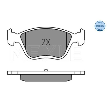 MEYLE 025 216 3719/W Pastiglie freno anteriore per Kappa Dedra 166 155 Spider Delta GTV