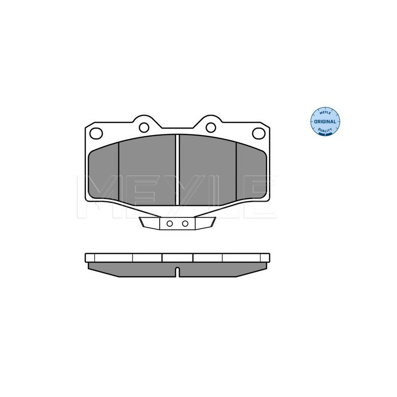 MEYLE 025 216 7915/W Bremsbeläge Vorne für Land Cruiser Hilux Taro 4 Runner