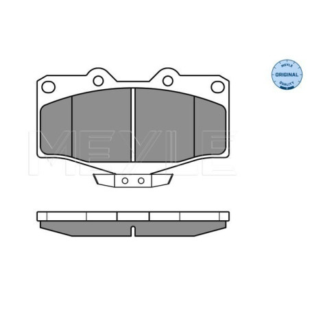 MEYLE 025 216 7915/W Plaquettes de frein avant pour Land Cruiser Hilux Taro 4 Runner