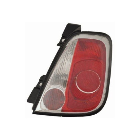 Feu arrière droite pour Abarth FIAT 500C Cabriolet (2009-2013) DEPO 661-1931R3LDUEN