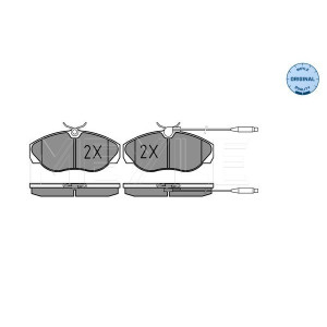 MEYLE 025 217 9719/W Brzdové platničky predné pre Ducato Boxer JUMPER