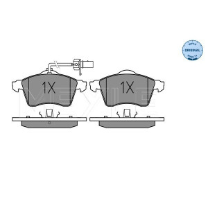 MEYLE 025 218 8519/W Brzdové platničky predné pre VW Transporter California