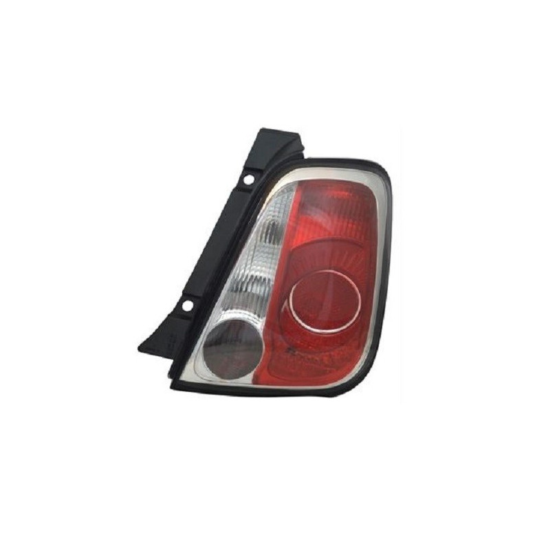 Rear Light Right for Abarth FIAT 500 Hatchback (2007-2015) TYC 11-11283-21-2