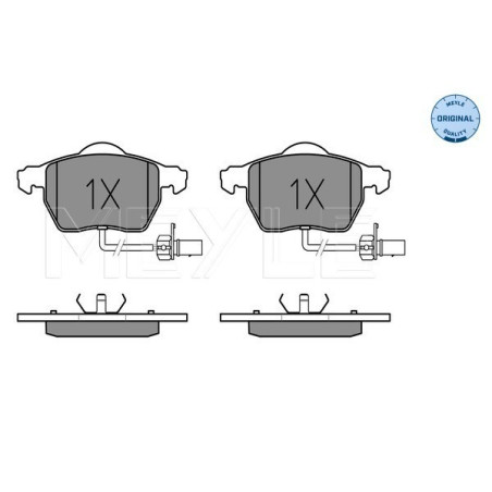 MEYLE 025 230 1820/W Pastiglie freno anteriore per A4 A6 Passat Exeo Superb
